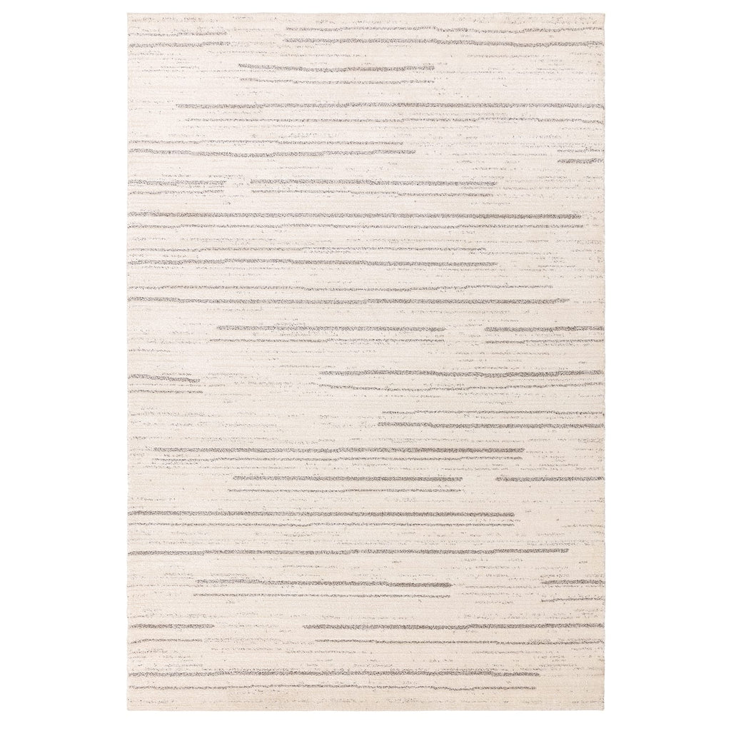 The Rug Edit Oslo Broken Stripes Rug OS05 - Cream/Grey, product image 2