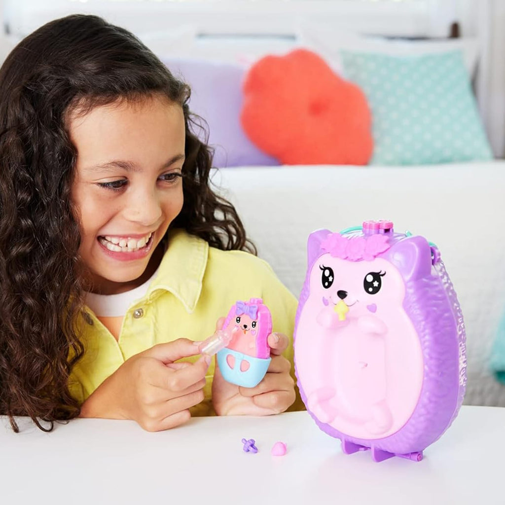 Polly Pocket Hedgehog Mom & Baby, product image 4
