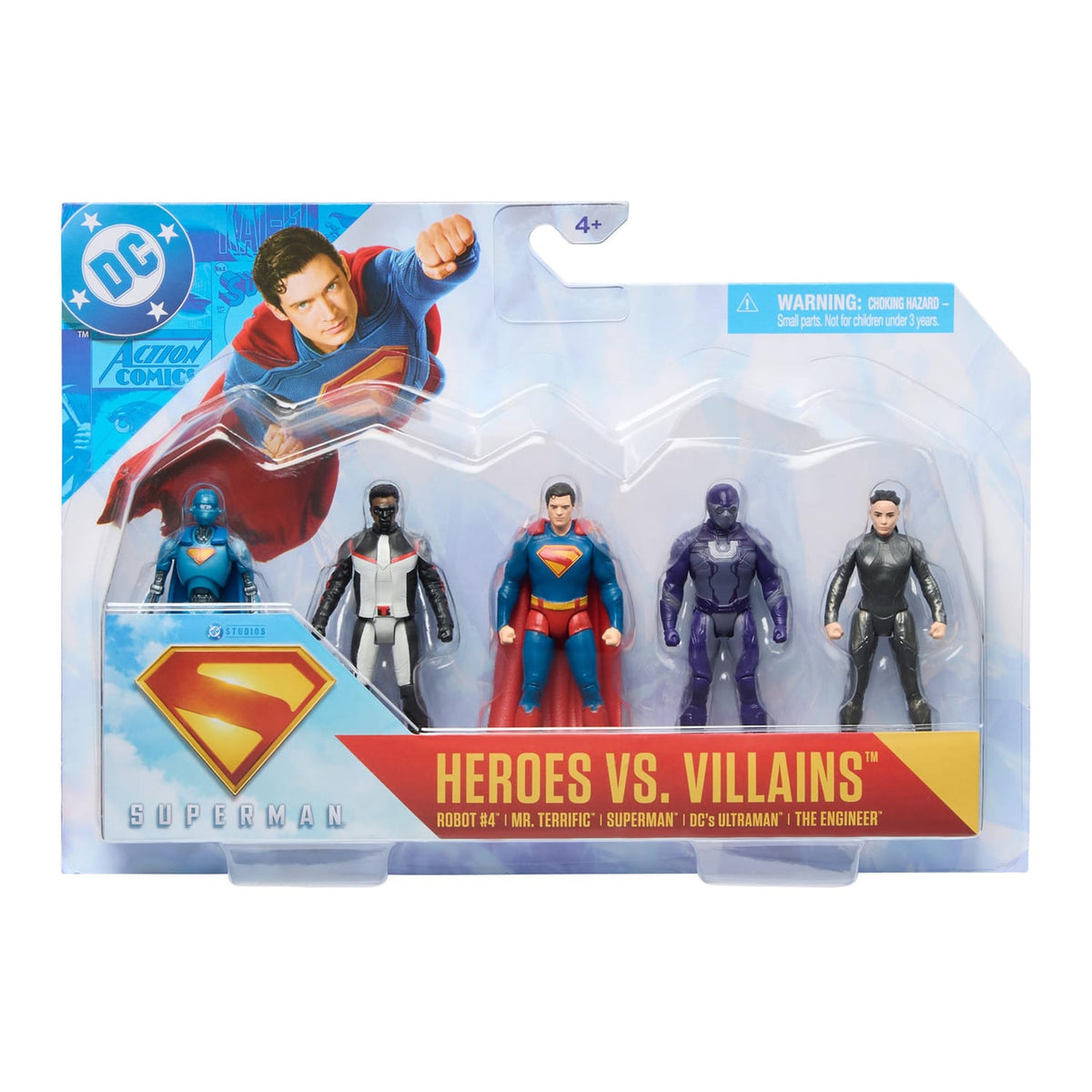 DC Superman Heroes Vs Villains Action Figure 5 Pack, product image 2