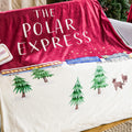 The Polar Express Fleece Throw