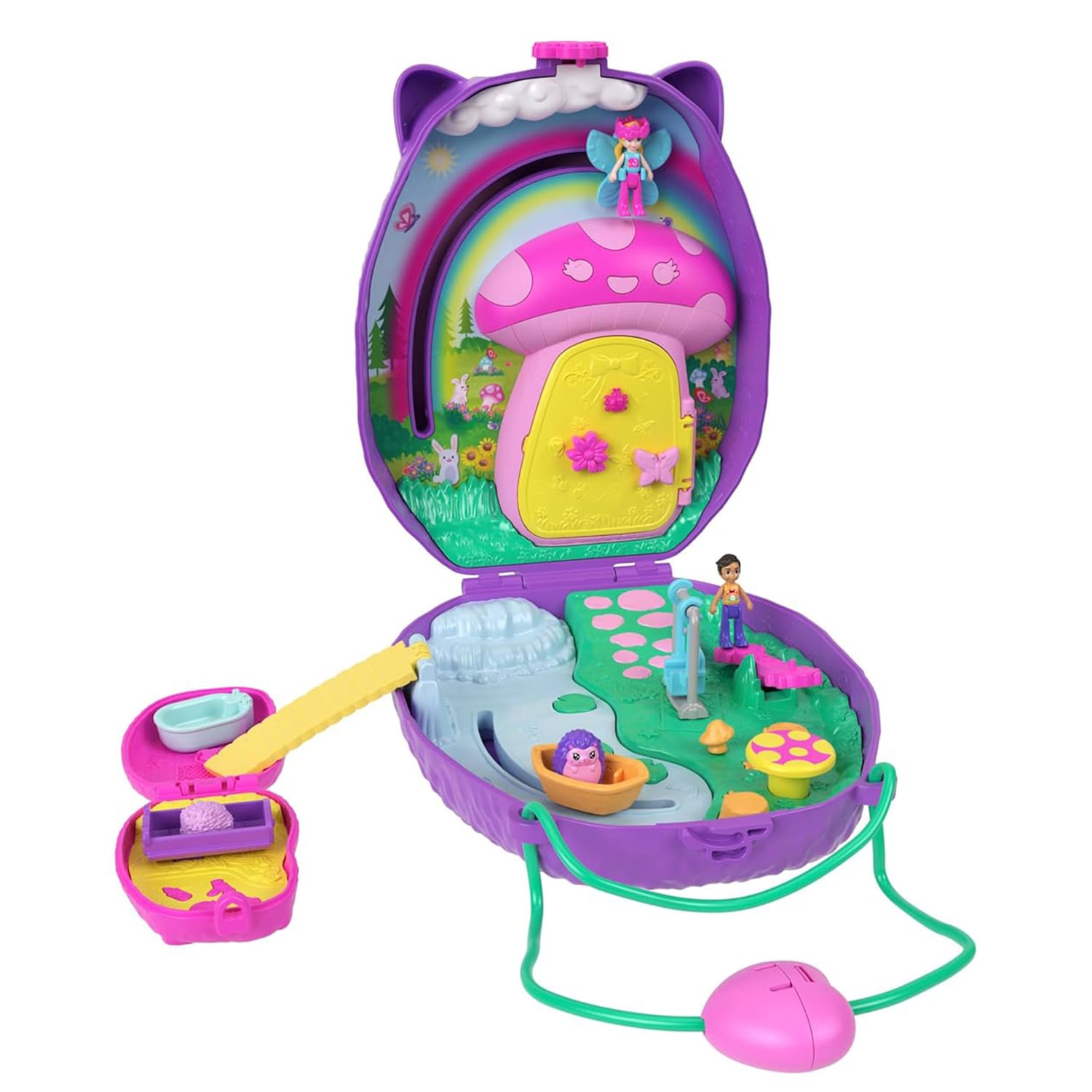 Polly Pocket Hedgehog Mom & Baby, product image 3
