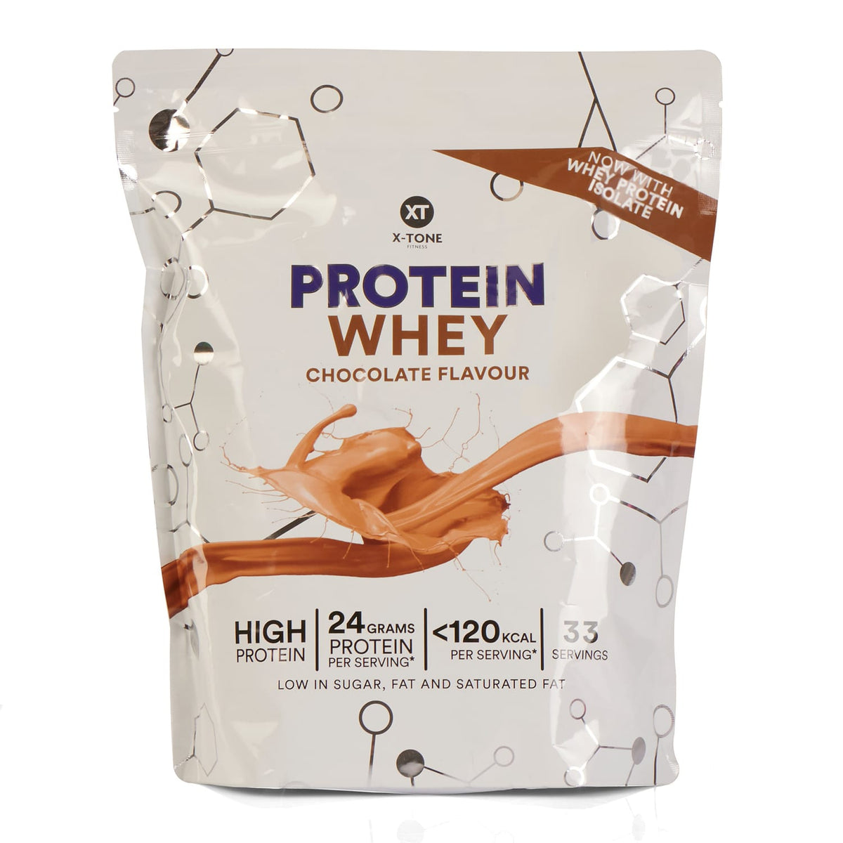 X-Tone Whey Protein Powder 1kg - Chocolate