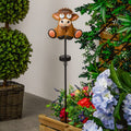 Firefly Solar Light Co Animated Eyes Solar Light Stake - Cow