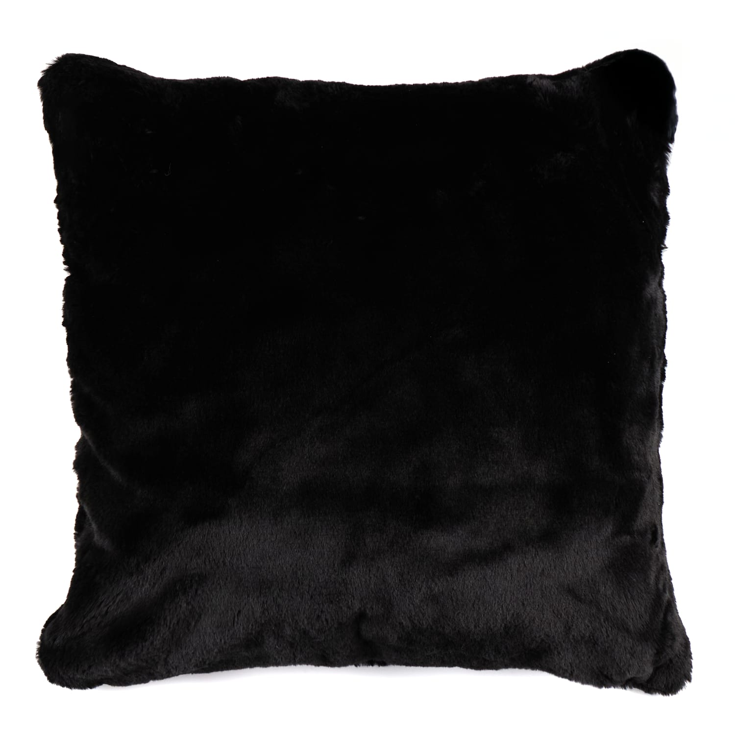 Home Collections Black Fur Cushion 45 x 45cm