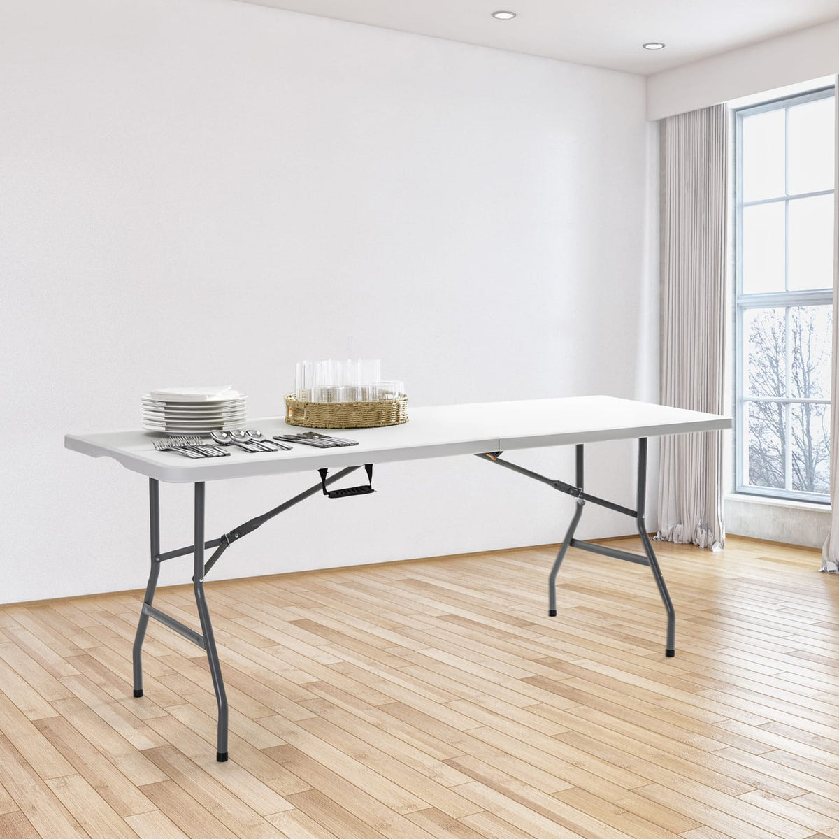 Lakescape Outdoor Foldable Table 6ft, product image 3