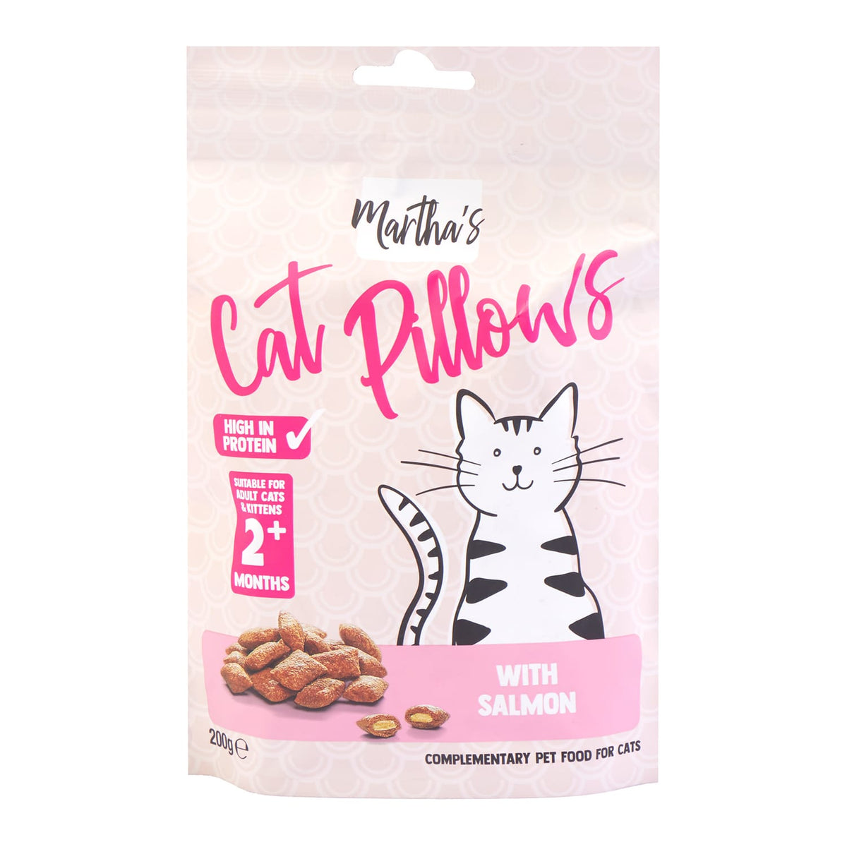 Martha's Cat Pillows 200g - Salmon