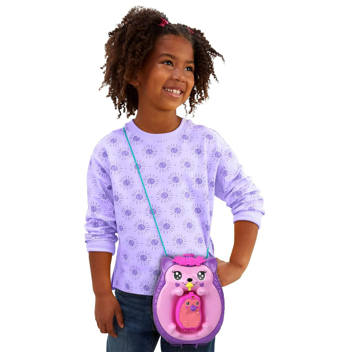 Polly Pocket Hedgehog Mom & Baby, product image 6